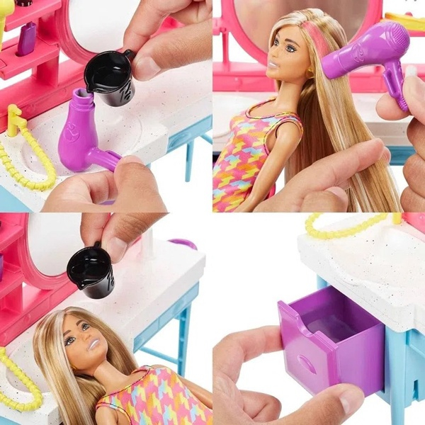 Barbie store doll salon