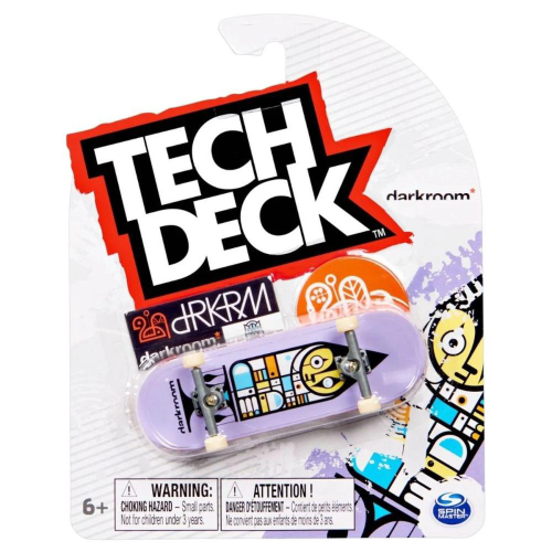 Skate De Dedo Tech Deck Profissional + Adesivos - Sunny