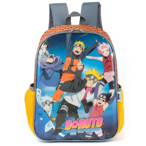 Desenhos animados naruto akatsuki nuvem vermelha anime mochila de