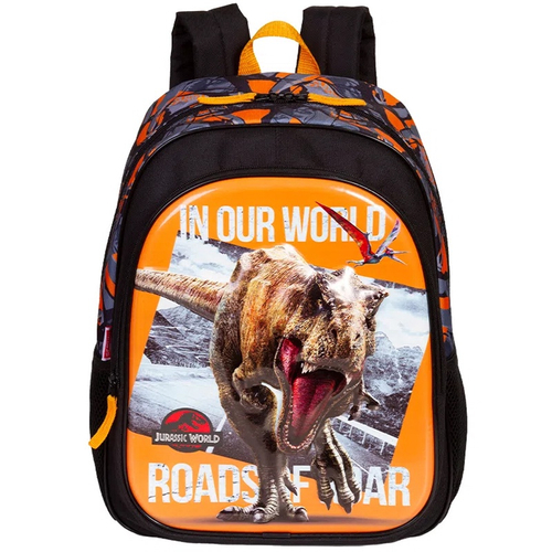 Mochila Escolar Jurassic World Infantil Costas Reforcada G em Promocao na Americanas