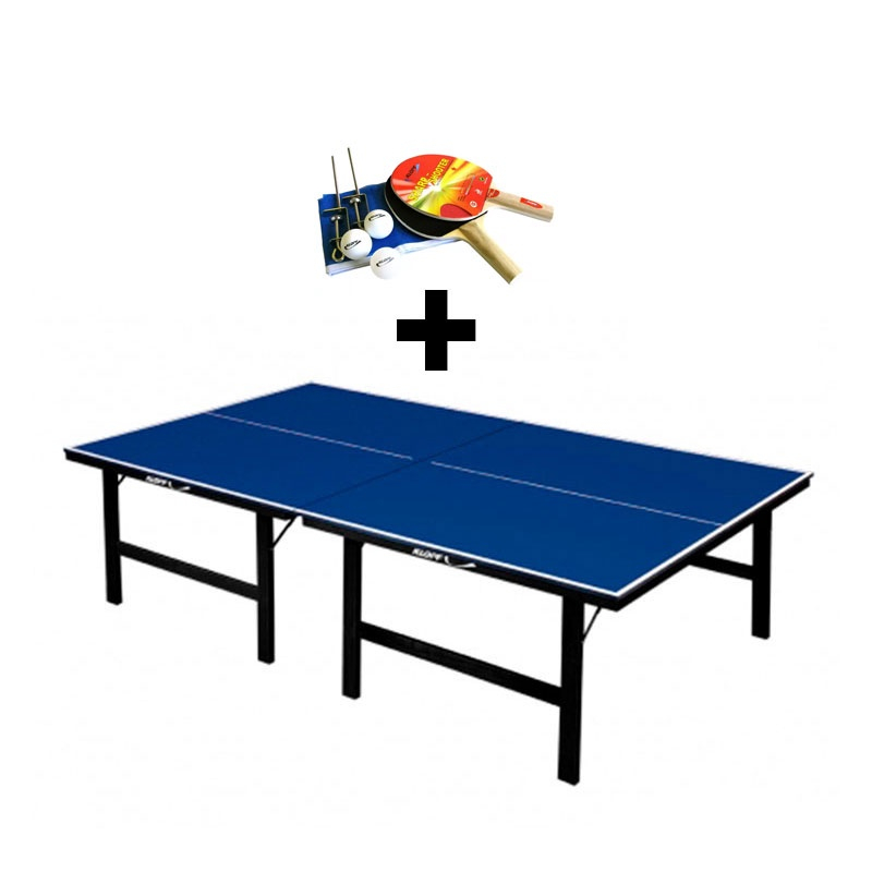 Mesa de ping pong mdp 15mm 1001 klopf + kit Suporte, Rede, Bolinhas 5030 em  Promoção na Americanas