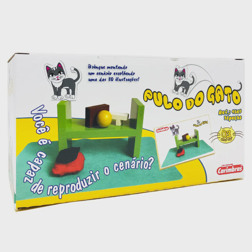 Brinquedo Infantil Jogo Pulo Do Gato Pais e Filhos - Outros Jogos