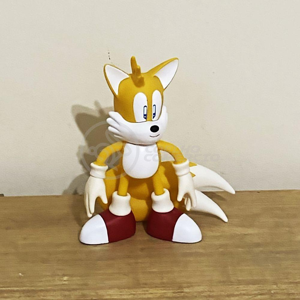 Boneco Sonic Amarelo Grande Super Size 23Cm - Sonic - WebContinental