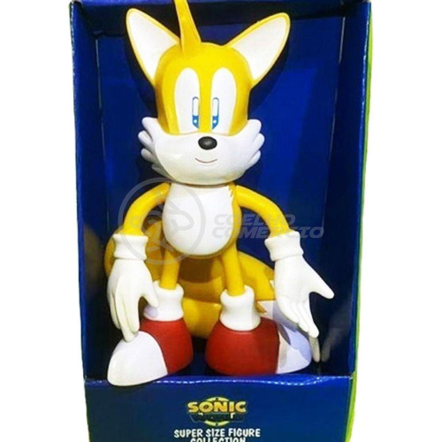 Boneco Action Figure Super Sonic 23cm Sonic - WebContinental