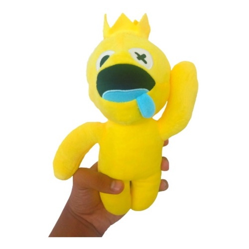 Boneco Azul Babão Amarelo Rainbow Friends Jogo Roblox Pelúcia em Promoção  na Americanas