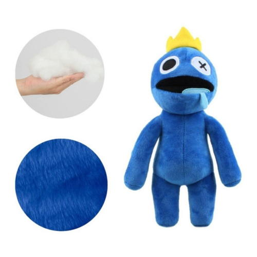 Boneco Blue Babão Rainbow Friends Jogo Roblox Azul Pelúcia no Shoptime