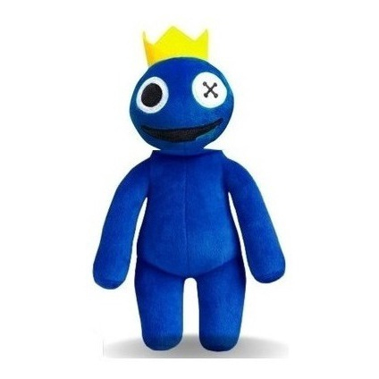 Rainbow Friends Babão Blue Jogo Roblox 30 Cm Pelúcia