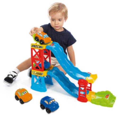 Pista Ramp Racer Com 2 Carrinhos 28 Peças Brinquedo Didático Infantil em  Promoção na Americanas