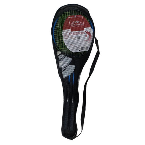 Jogo de Peteca Badminton Kit com 2 Raquetes 2 Bola infantil - DaiCommerce