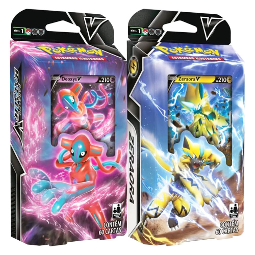 Pokémon Go Starter Deck de Batalha TCG Mewtwo V 60 Cartas - Copag