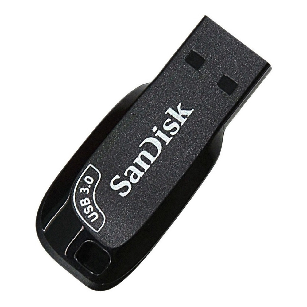 Pen drive 64gb ultra shift sandisk usb 3 0 no shoptime