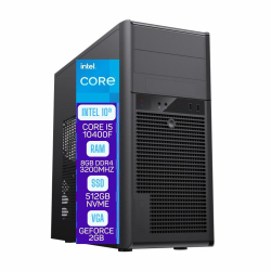 Computador Skill Pro Intel 10ª Geração Core i5 10400F 8GB DDR4 Placa de vídeo Geforce 2GB ssd 512GB SP-018 é boa?