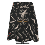 Capa De Corte Barbeiro Cabeleireiro Personalizada Rosada