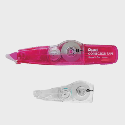 Corretivo em Fita com Refil Rosa Pentel no Shoptime Corretivo em Fita com Refil Rosa Pentel no Shoptime