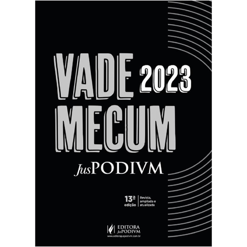 Vade Mecum Juspodivm - Tradicional - Capa Preta - 13ª Edição (2023.1 ...