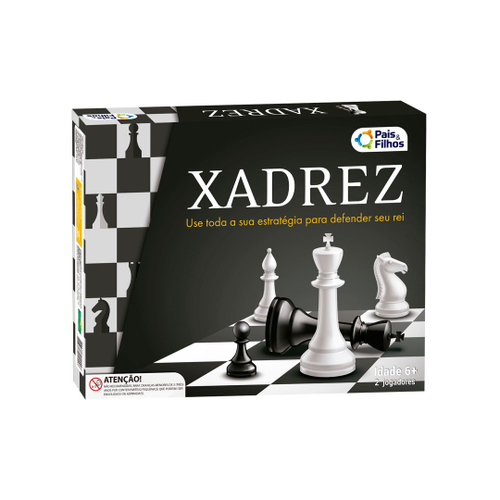 Jogo De Xadrez E Dama Tabuleiro Dobravel De Madeira Oficial no Shoptime