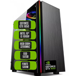 Pc Gamer Skill Win Intel 10ª Geração Core i3 10100F 16GB DDR4 Placa de vídeo Geforce gtx 1650 4GB ssd 512GB STL-004