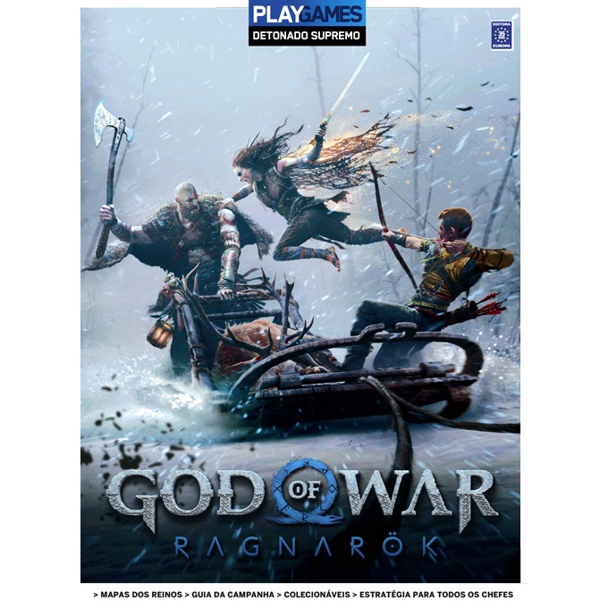 Kit God of War Ragnarok: Detonado + 2 Pôsteres Gigantes em Promoção na ...