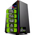 Pc Gamer Skill Win Intel 10ª Geração Core i5 10400F 16GB DDR4 Placa de vídeo Geforce gtx 1650 4GB ssd 256GB STL-027