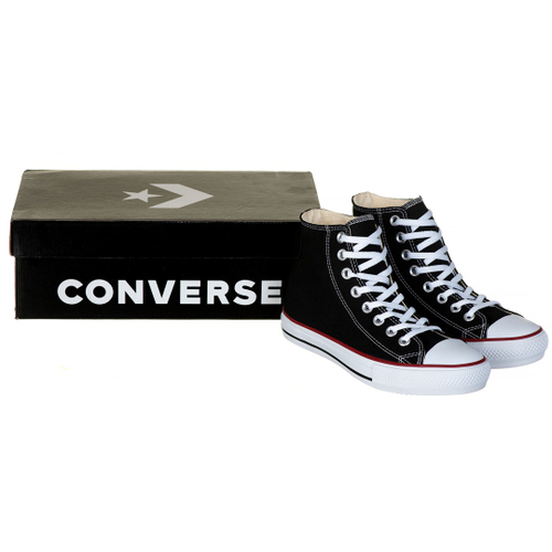 Tênis All Star Chuck Taylor Unissex Preto Cano Alto em Promoção na  Americanas