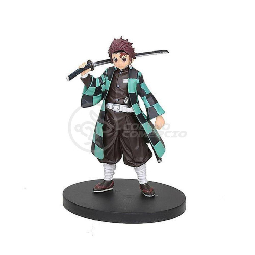 Tanjiro Kamado Demon Slayer Boneco Colecionável em PVC