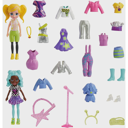 Polly Pocket! Clubhouse da Polly Set de Jogos Polly e Peaches Nova Polly  Mattel na Americanas Empresas