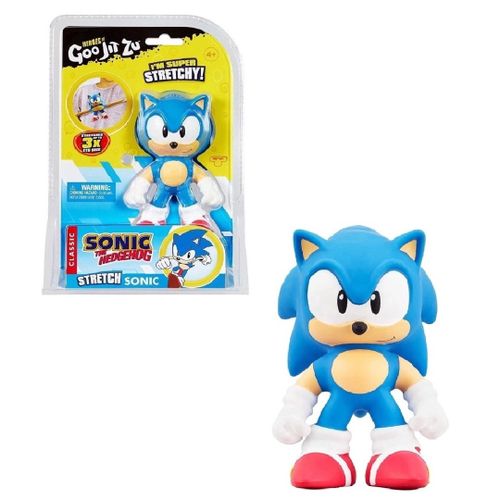 Boneco Elástico que Estica Sonic Classico 13cm - Goo Jit Zu - Shop Macrozao