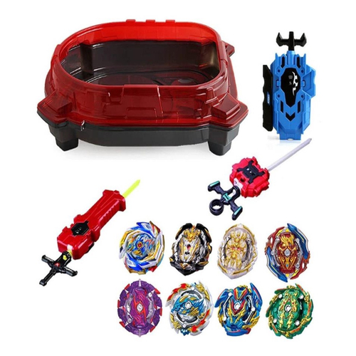 Beyblade Burst Turbo Slingshock - Kit de Batalha Rail Rush - Beyblade