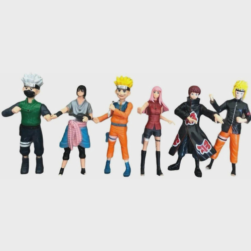 Naruto Kit Completo 6 Bonecos Com Led Articulados 15cm em Promoção na  Americanas