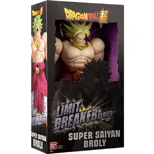 Kit 2 Bonecos Goku - Vegeta Super Saiyan + Broly Super Sayaj