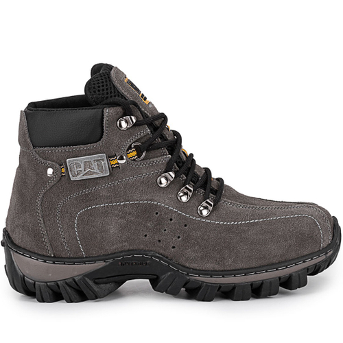 Bota caterpillar adventure couro legitimo com palmilha gel feminino