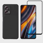 Capa Anti Impacto Xiaomi Poco X4 gt + Pelicula de Vidro 21D