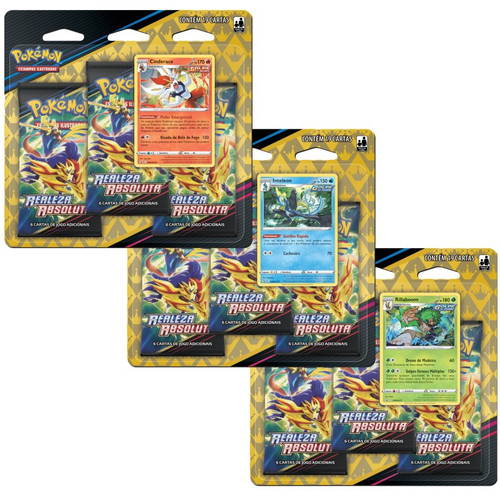 Pokémon Box Treinador Avançado Realeza Absoluta 121 Cartas em Promoção na  Americanas