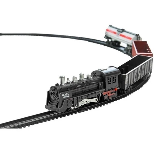 FERRORAMA TREM ELETRICO MAQUINA LOCOMOTIVA COM TRILHOS E VAGOES GRANDE  12,5X17,5CM 20PÇS CLASSIC TRAIN : : Brinquedos e Jogos