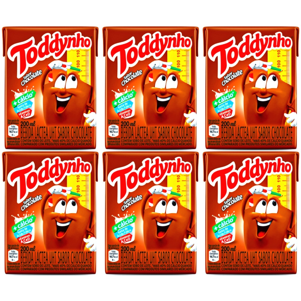 Achocolatado toddynho 200ml png