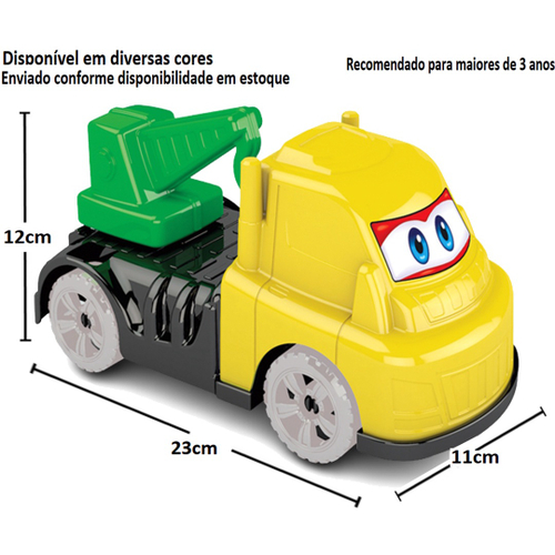 Caminhão Guincho Truck Robust Brinquedo Infantil Zuca Toys - Compre Agora -  Feira da Madrugada SP