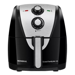 Menor preço em Fritadeira Elétrica sem óleo Mondial Inox AF-55i 5,5L 127V