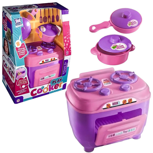 Panelinha comidinha de brinquedo jogo completo SAMBA TOYS no Shoptime