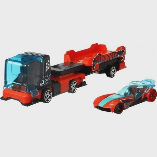 Caminhão Transportador Hot Wheels + 1 carro em Promoção na Americanas