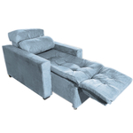 Poltrona Retratil e Reclinavel Com Rodape de Apoio Reclinavel Madri Beatriz Decor