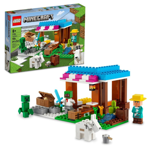 Lego Minecraft A Padaria Com Creeper e Cabra Kit De Construção 21184 - 154  Peças - LEGO - Brinquedos e Games FL Shop