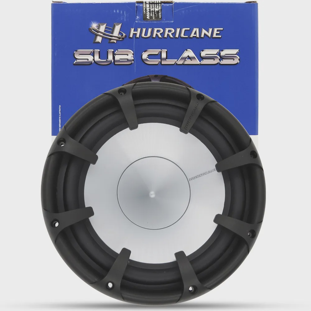 Subwoofer Class 8 Polegadas Hurricane 200W rms Telado no Shoptime
