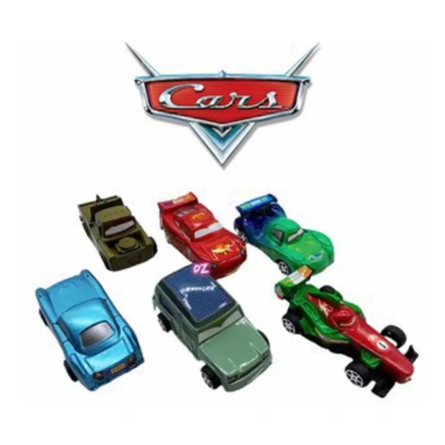 Kit 8 Carrinhos De Brinquedo Do Filme Carros - Chic Outlet