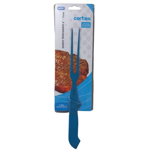 Garfo 45cm Trinchante Com Cabo Grande Para Churrasco