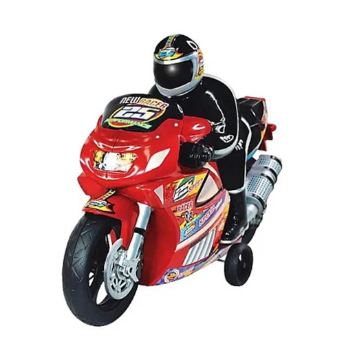 Moto 1600 C/ Rodas Fricção Bonita Coleção Corrida Infantil