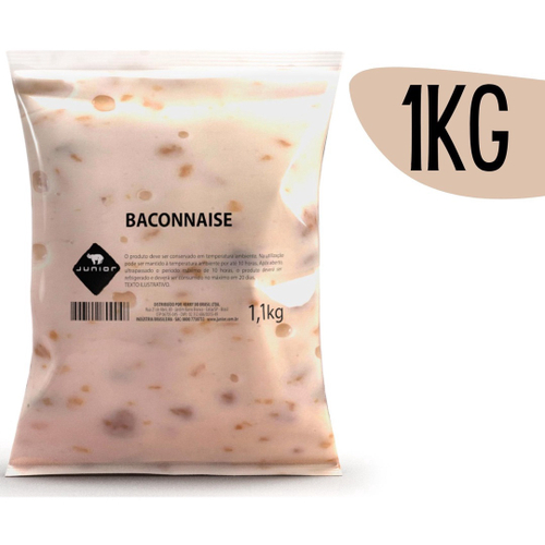 Baconnaise Maionese Com Bacon Baconese Junior 320G - 2 Und em