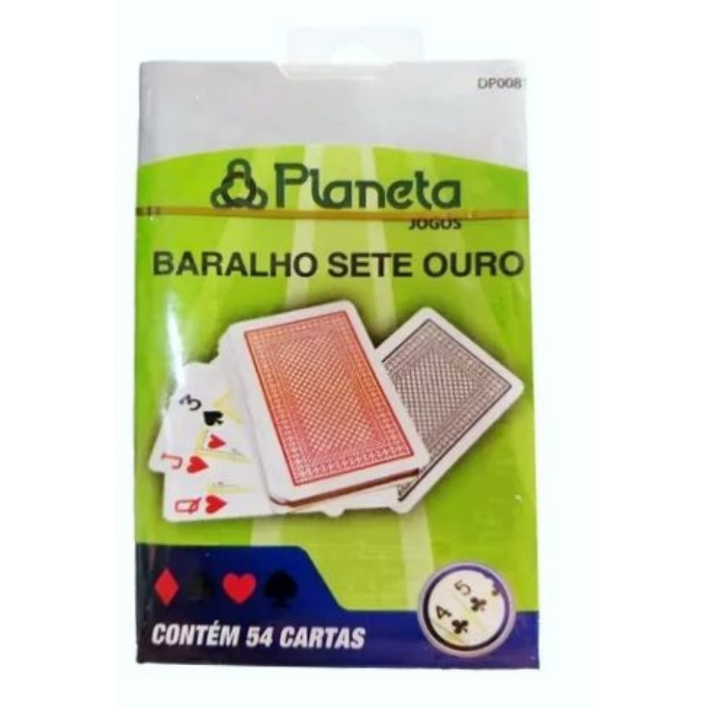 Jogo de Baralho com 2 Jogos de 54 Cartas Cada 5,7x8,7cm - Moment