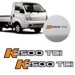 Par Kia Bongo K2500 tci Kit Emblema Adesivo Lateral Porta