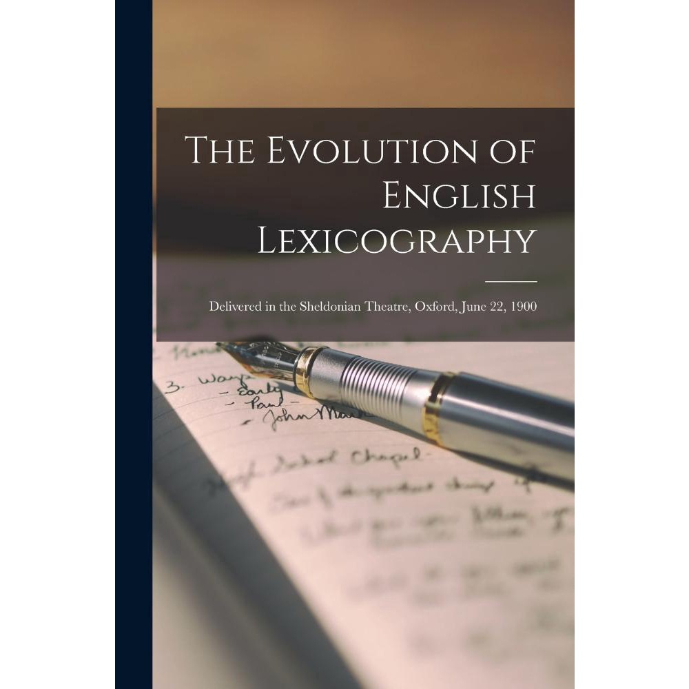 Livro The Evolution Of English Lexicography | Submarino