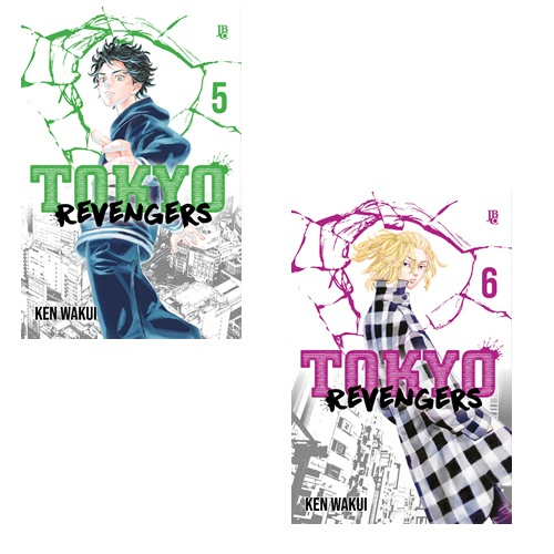 Kit: Mangá Tokyo Revengers Vol.01 ao 06 jbc em Português em